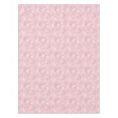 ピンクの紙の花 テーブルクロス (正面)