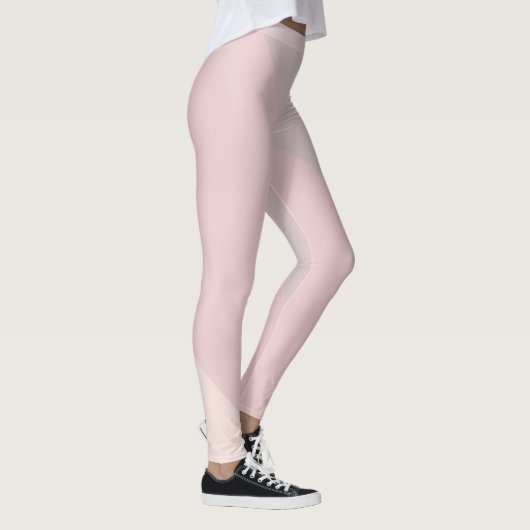 ピンクの紫色のクリーム色のテンプレートのパステルカラーのモダン レギンス (右)