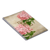 ピンクの紫陽花の房 II ノートブック (右側)
