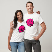 ピンクの細菌 Tシャツ (ユニセックス)