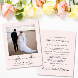 ピンクの結婚披露宴の後ずっと幸せに予算を立てる