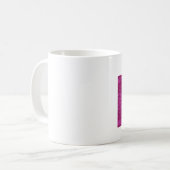 ピンクの続編なし コーヒーマグカップ (正面左)
