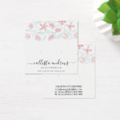 ピンクの緑のフローラ水色イヤリングディスプレイ (デスク)