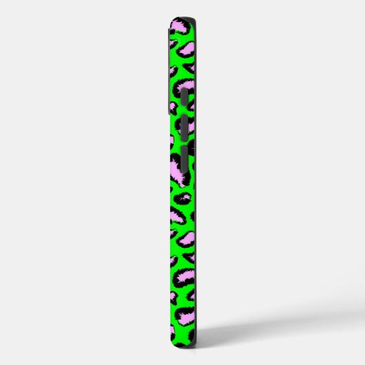 ピンクの緑の虎 Case-Mate iPhoneケース (裏面 / 左)