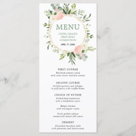 ピンクの緑の金ゴールド離れグリーンのユーカリ プログラム