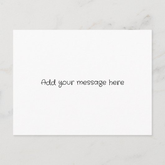 ピンクの緑を言うだけのメモ ポストカード (裏面)