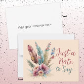 ピンクの緑を言うだけのメモ ポストカード