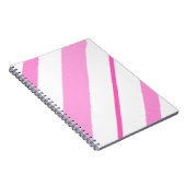 ピンクの線 ノートブック (右側)