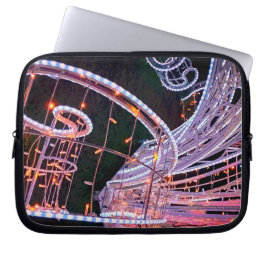 ピンクの線 ラップトップスリーブ