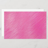 ピンクの線 便箋 (正面/裏面)