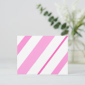 ピンクの線 案内ポストカード (スタンド正面)