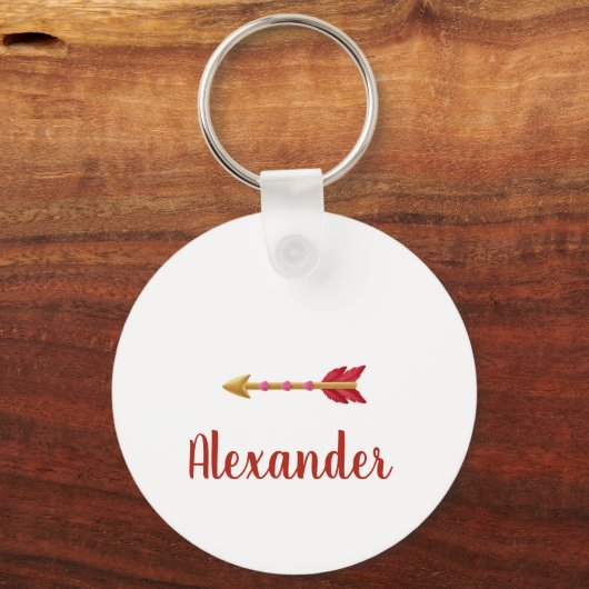 ピンクの編み込まれた結婚指輪が可愛い キーホルダー (裏面)