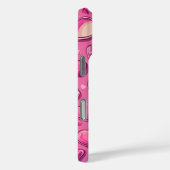 ピンクの美しいEssentialsの電話ケース Case-Mate iPhoneケース (裏面 / 右)