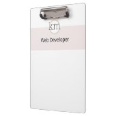 ピンクの美学プロフェッショナル事業 クリップボード (左)