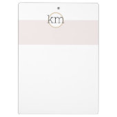 ピンクの美学プロフェッショナル事業 クリップボード (裏面)