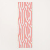 ピンクの美的ミニマリストのクリーンモダン ヨガマット (正面)