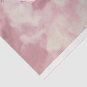 ピンクの羽のようなラマと香水のデコパージュ 薄葉紙 (詳細)