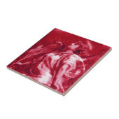 ピンクの羽を持つロマンチックな天使、白い明るい赤紫色 タイル (側面)