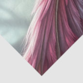ピンクの羽毛の妖精ファンタジー 薄葉紙 (詳細)