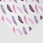 ピンクの羽(デザイン68ピンクシリーズ) 薄葉紙 (詳細)