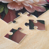 ピンクの翼アートを持つ暗い肌の妖精 ジグソーパズル (側面)