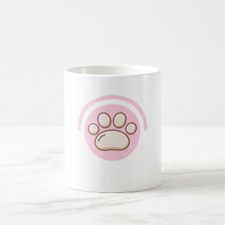 ピンクの肉球マグ コーヒーマグカップ