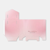 ピンクの背グラデーション景 フェイバーボックス (折り畳みなし)