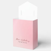 ピンクの背グラデーション景 フェイバーボックス (オープン)