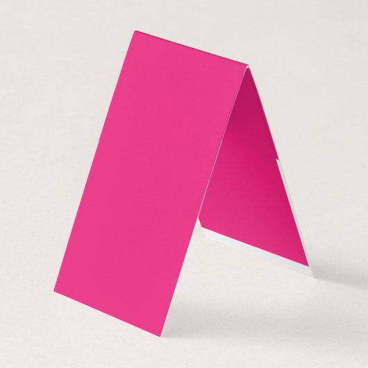 ピンクの背景でデザインを強化 名刺 (正面)