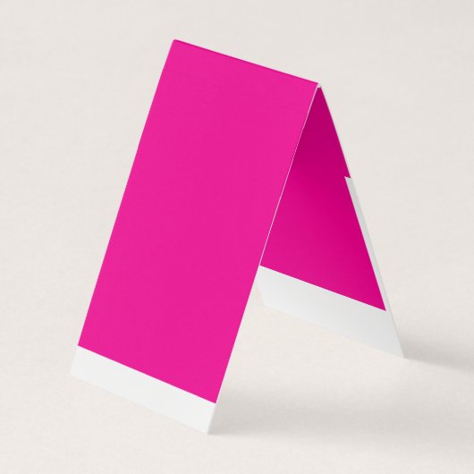 ピンクの背景で宇宙を強化 名刺 (正面)