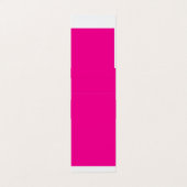 ピンクの背景で宇宙を強化 名刺 (外部フラット)