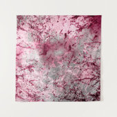 ピンクの背景画,デコ,模様,抽象芸術,老化, タペストリー (正面(横))