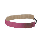 ピンクの背景 アスレチックヘッドバンド (右)