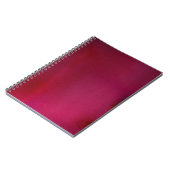 ピンクの背景 ノートブック (左側)