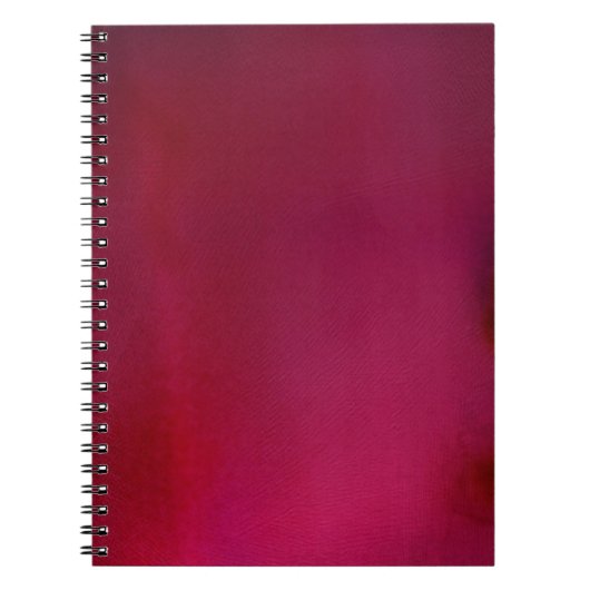 ピンクの背景 ノートブック (正面)