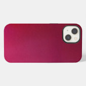 ピンクの背景 iPhoneケース (裏面横)