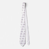 ピンクの自転車 ネクタイ (正面)