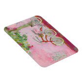 ピンクの自転車 マグネット (右側)