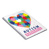 ピンクの自閉症の意識 ノートブック (右側)