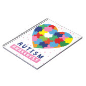 ピンクの自閉症の意識 ノートブック (左側)