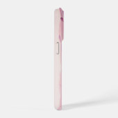 ピンクの色合いの風景 iPhoneケース (右側面)