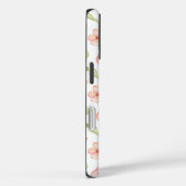 ピンクの芍薬とユリのエレガントな花柄 Case-Mate iPhoneケース (裏面 / 右)