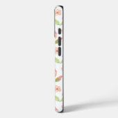 ピンクの芍薬とユリのエレガントな花柄 Case-Mate iPhoneケース (裏面 / 左)
