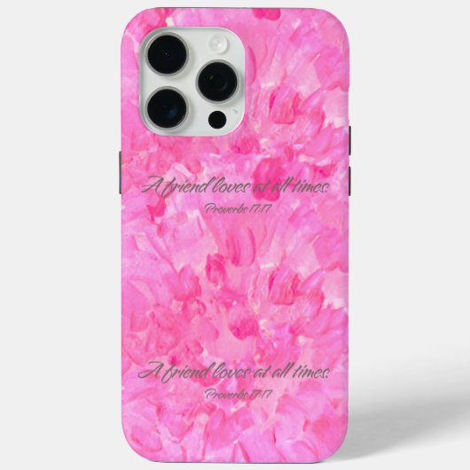 ピンクの芍薬のスマホケース - 友達が愛する Case-Mate iPhoneケース (裏面)