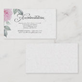 ピンクの芍薬ホテル　ゲスト宿泊施設 エンクロージャーカード (正面/裏面)