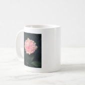 ピンクの芍薬 コーヒーマグカップ (正面左)