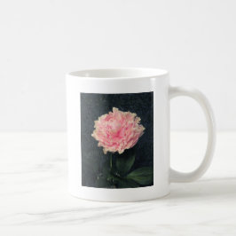 ピンクの芍薬 コーヒーマグカップ