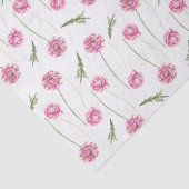 ピンクの芍薬 スモールビジネスの梱包 薄葉紙 (詳細)