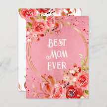 ピンクの芍薬 ベストマムエバー 花フレーム