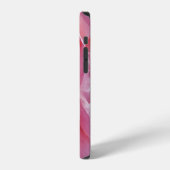 ピンクの芍薬 iPhoneケース (左側面)